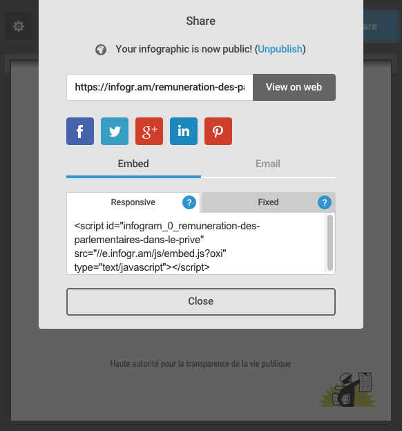 Capture Infogram